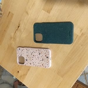 Set of 2 iPhone 13 mini Pela Phone Cases